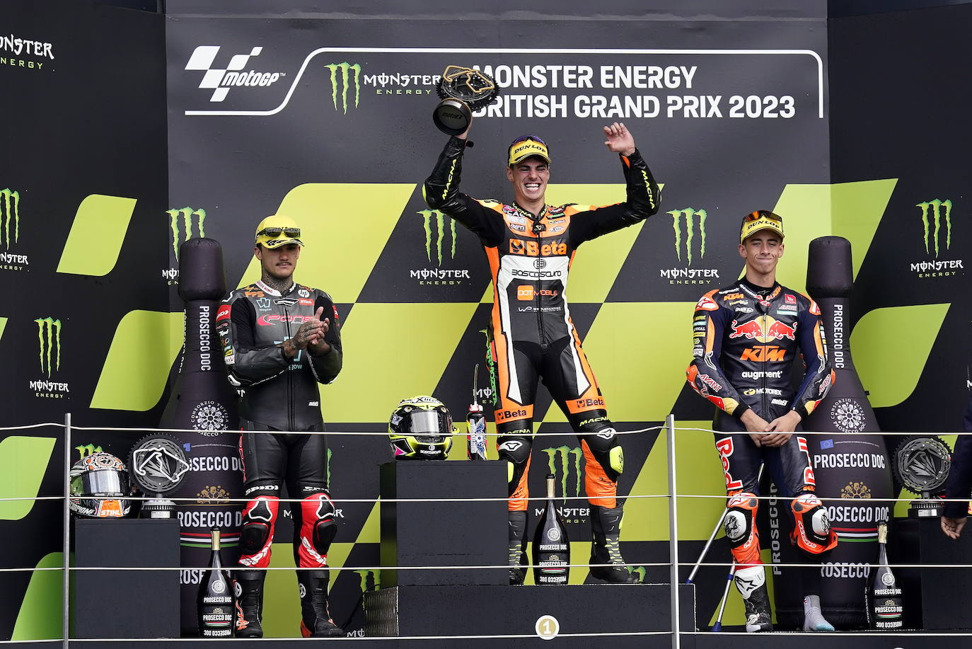 Aldeguer logra su primera victoria en Moto2, en imágenes