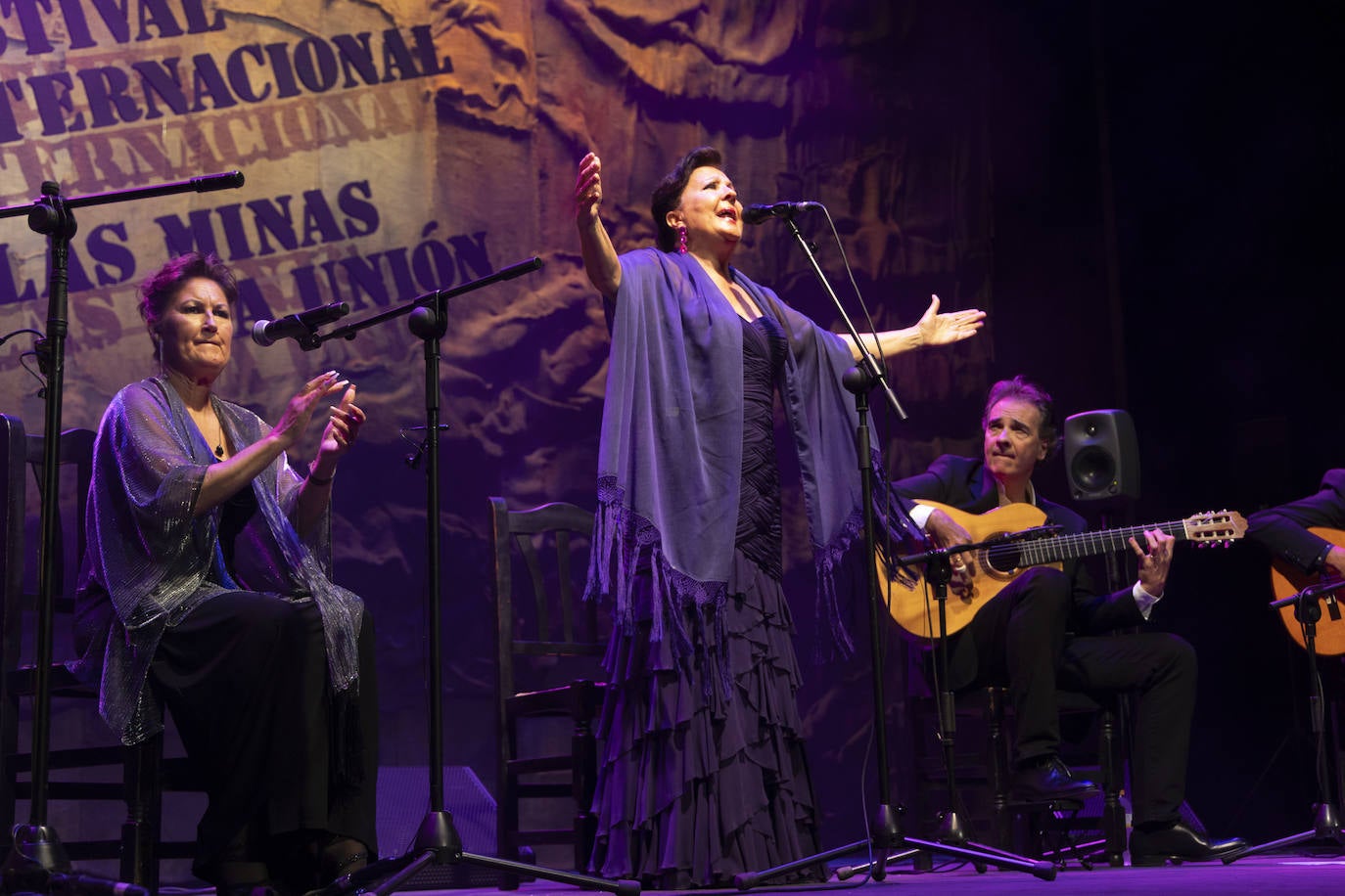 Carmen Linares y Polito protagonizan la noche de LA VERDAD en el Cante de las Minas