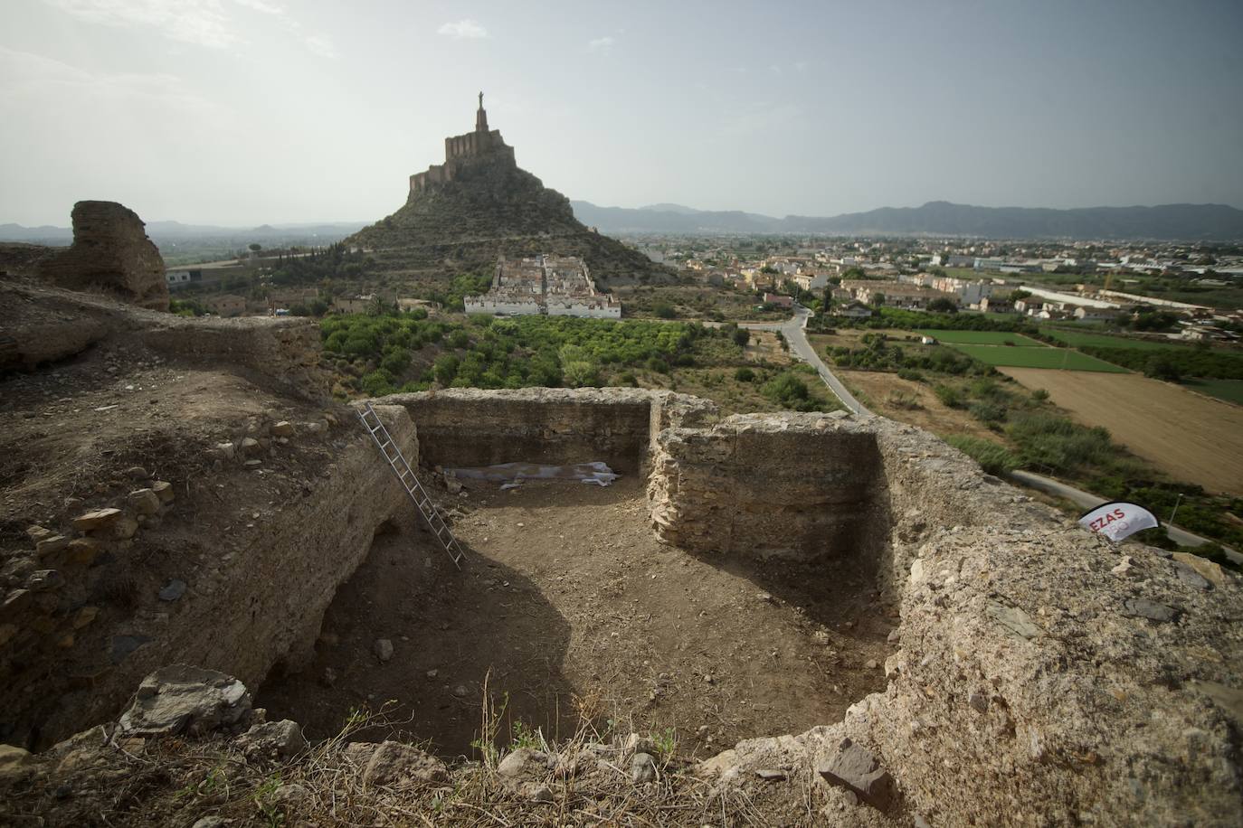 Así avanzan los trabajos en el Castillejo de Monteagudo