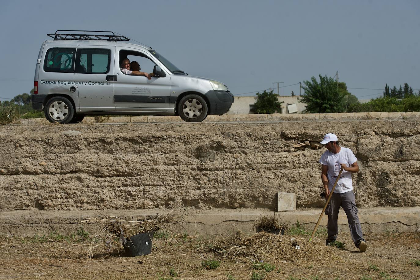 Así avanzan los trabajos en el Castillejo de Monteagudo