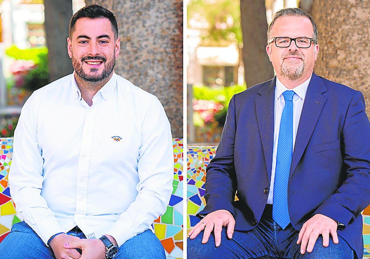 Daniel Ruano y José Otón.