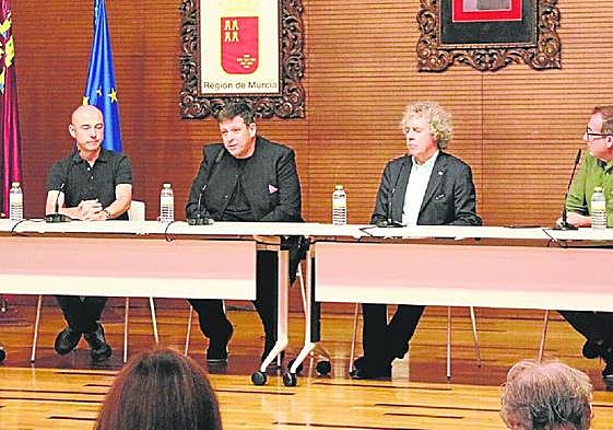 Carlos Martín, Francisco Paredes, José Manuel Gamboa Y Rafael Manjavacas reflexionaron en La Unión sobre el flamenco en Madrid.