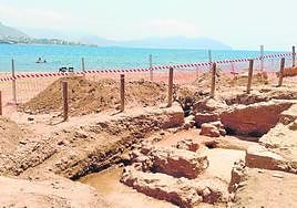 Estructuras halladas en los sondeos del yacimiento del Alamillo.