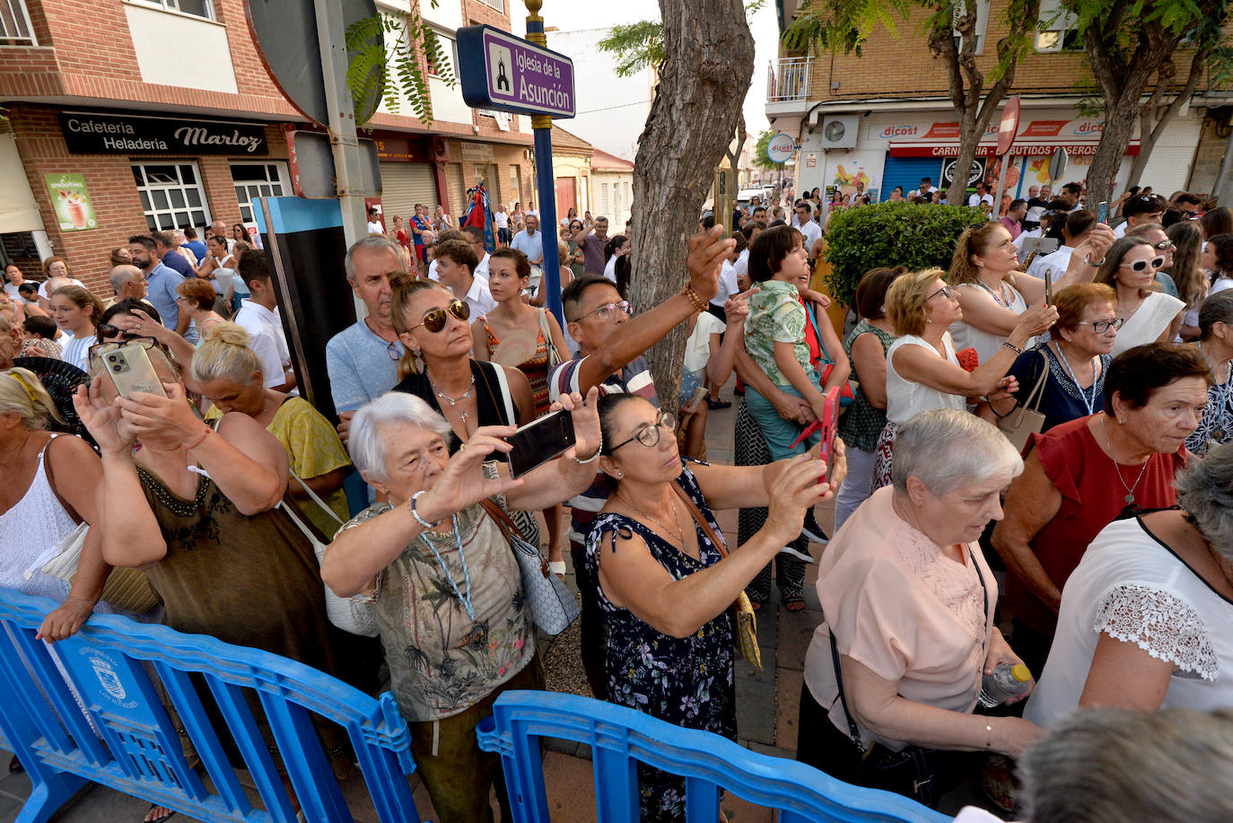 Procesión de la Virgen de la Asunción en Los Alcázares