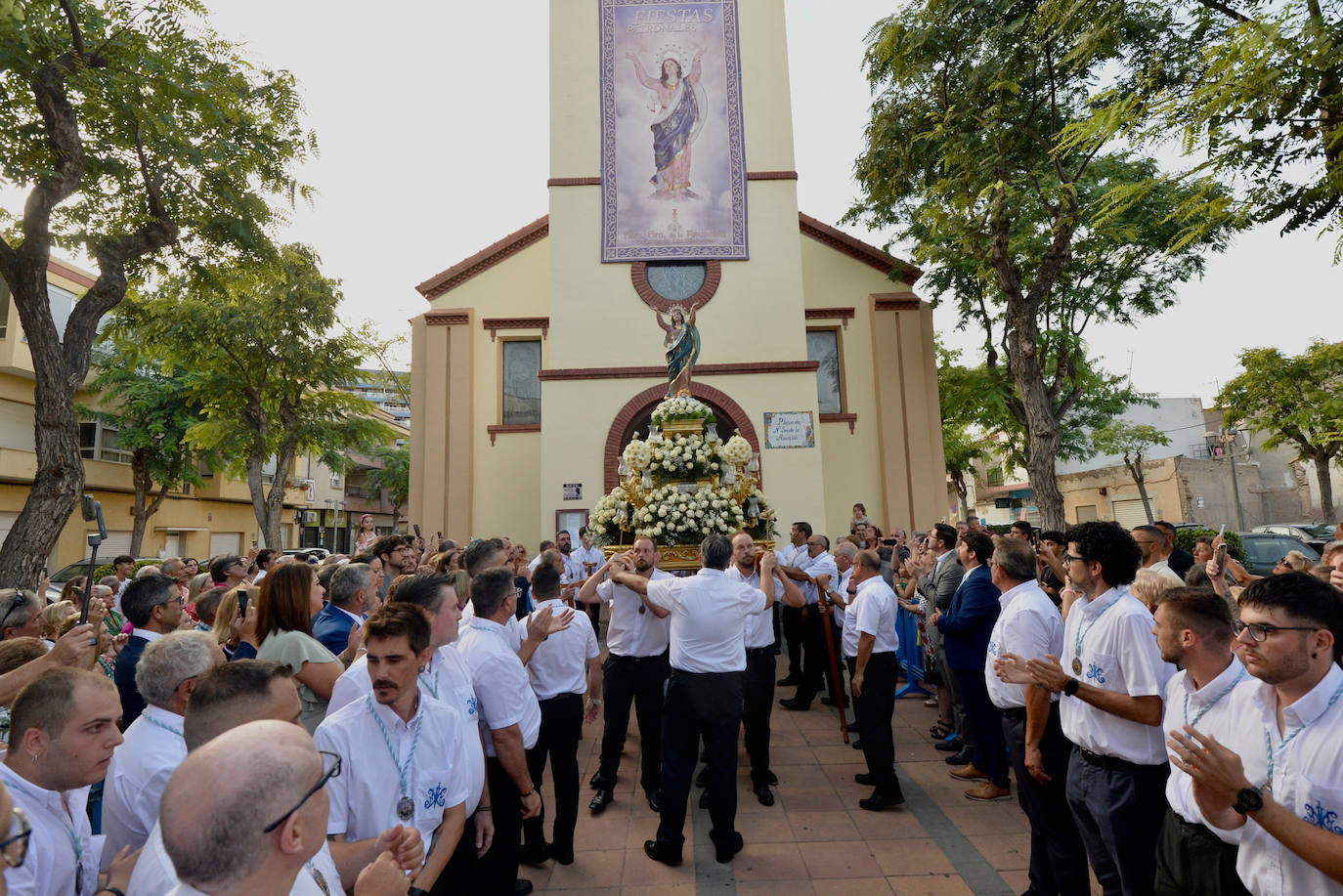 Procesión de la Virgen de la Asunción en Los Alcázares