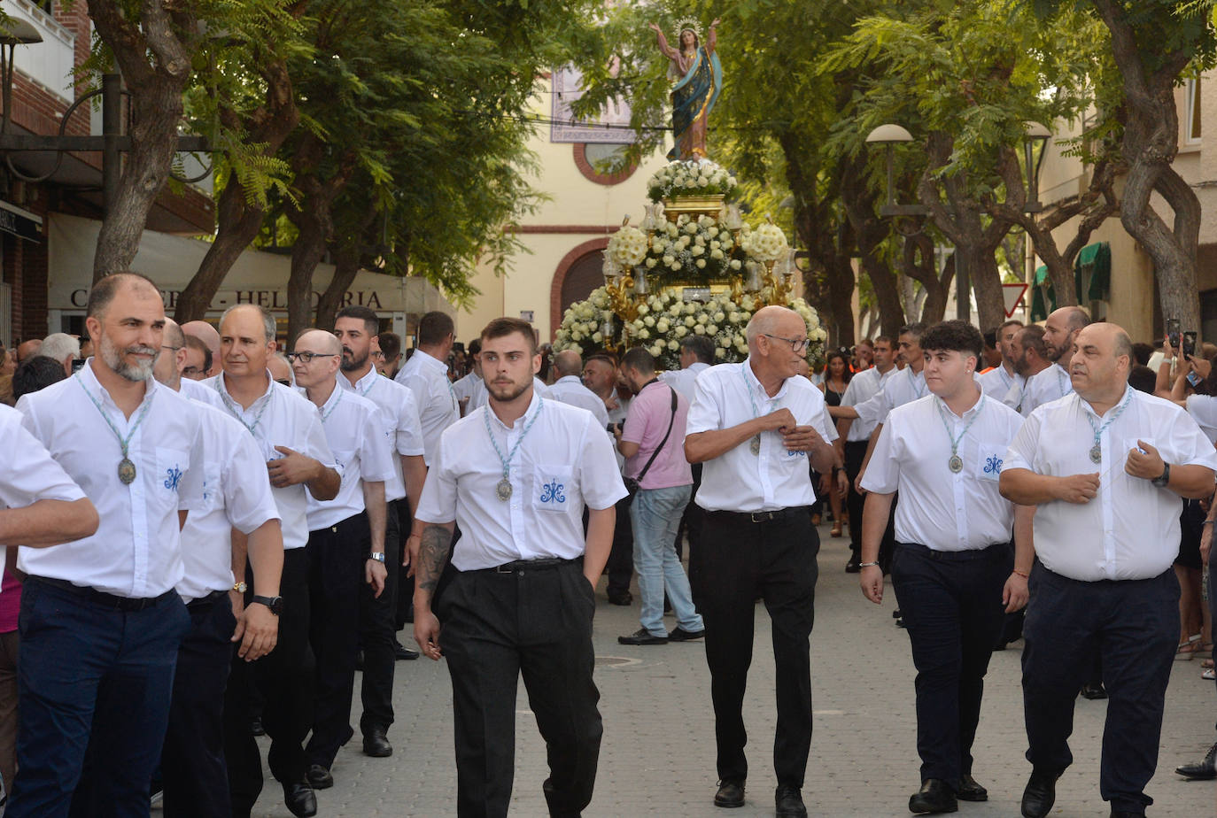 Procesión de la Virgen de la Asunción en Los Alcázares