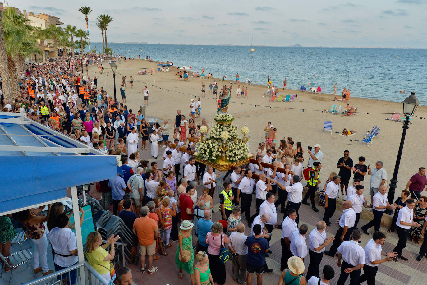 Procesión de la Virgen de la Asunción en Los Alcázares