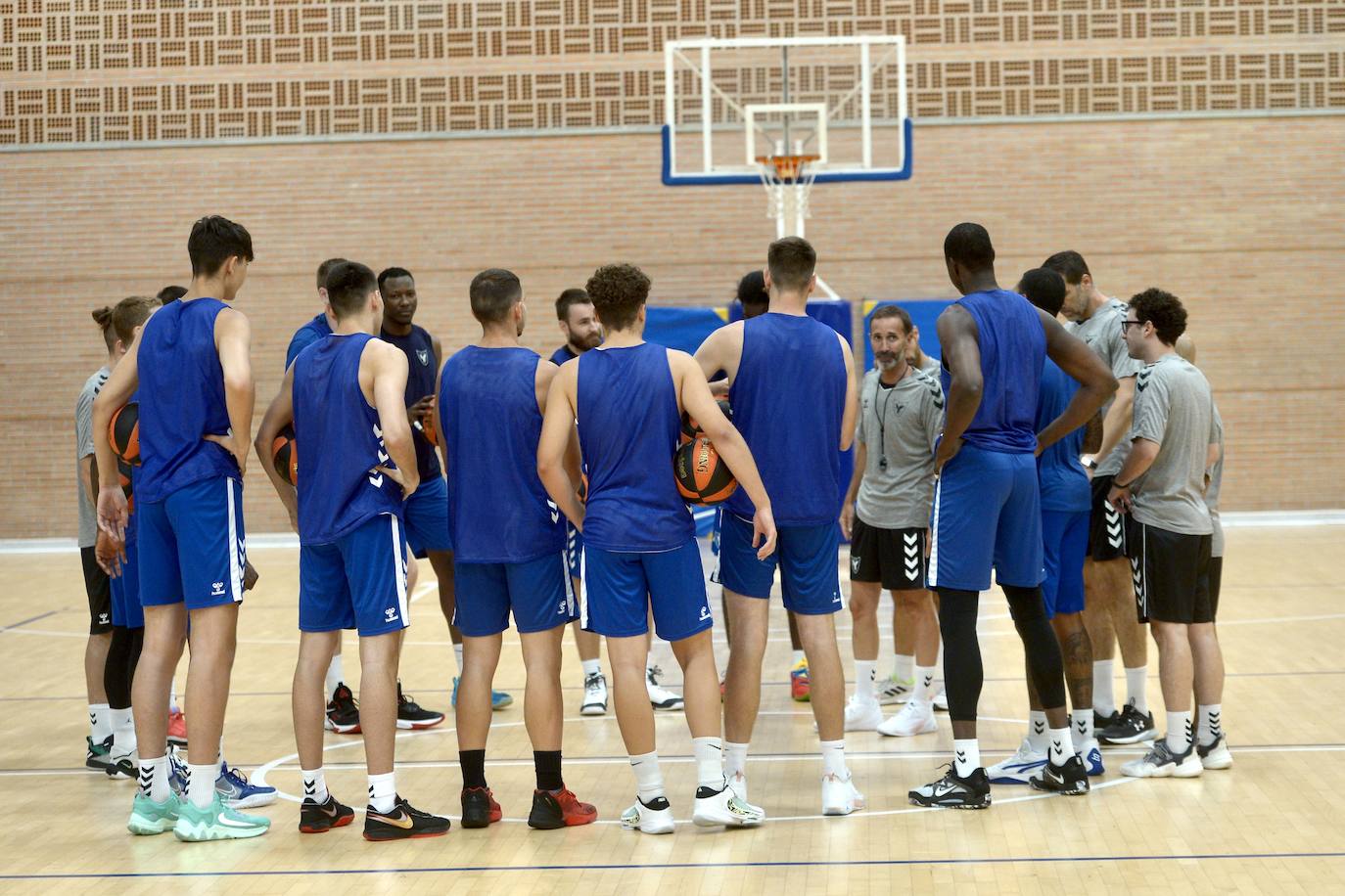 Entrenamiento del UCAM CB