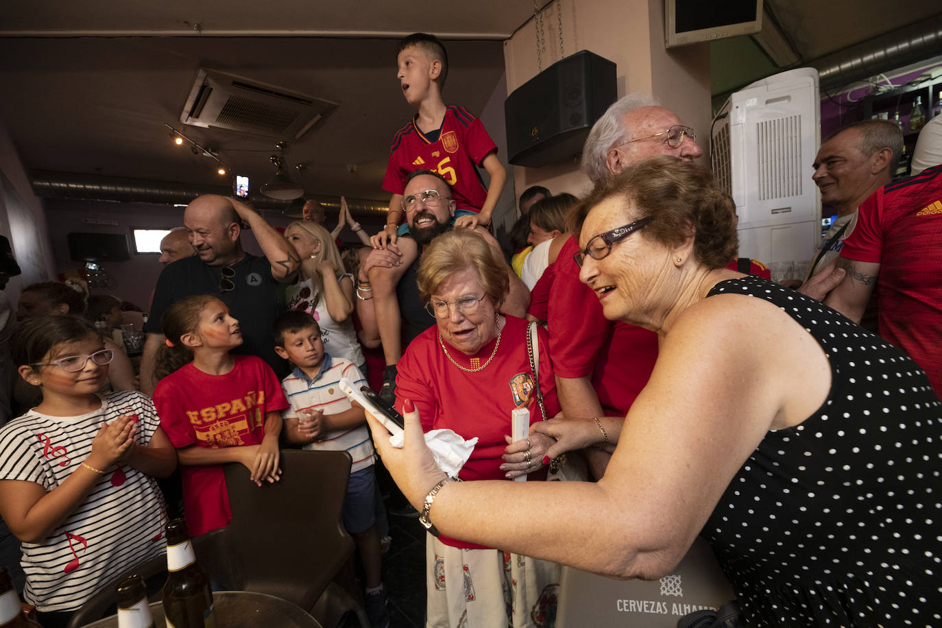 Así se siguió en Yecla la histórica final del mundial femenino