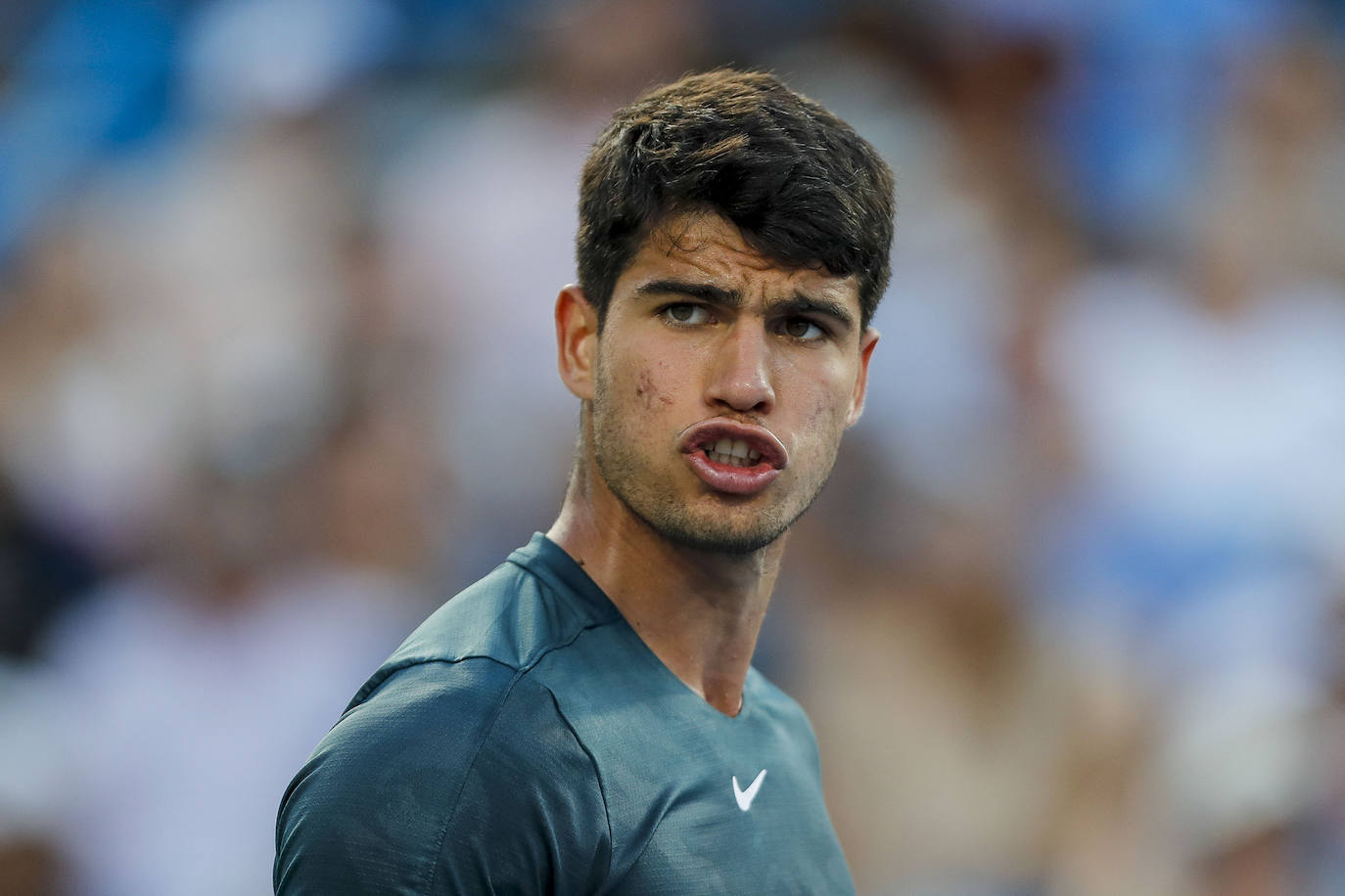 La final de Cincinnati entre Alcaraz y Djokovic, en imágenes