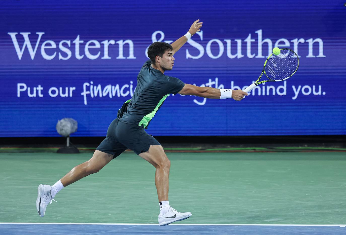 La final de Cincinnati entre Alcaraz y Djokovic, en imágenes