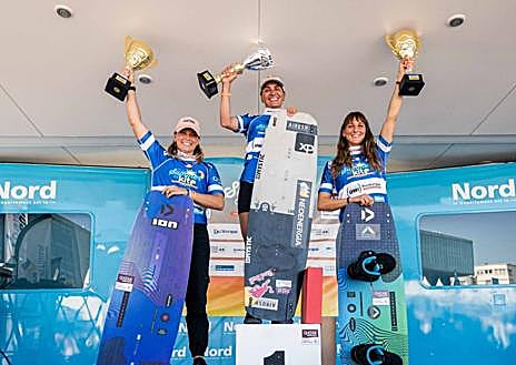 Imagen secundaria 1 - Claudia León en Dunkerque este fin de semana.