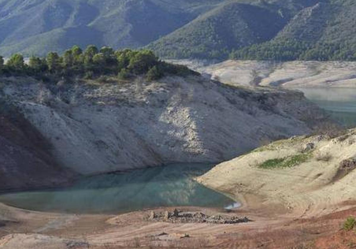 Imagen de archivo del embalse del Cenajo.