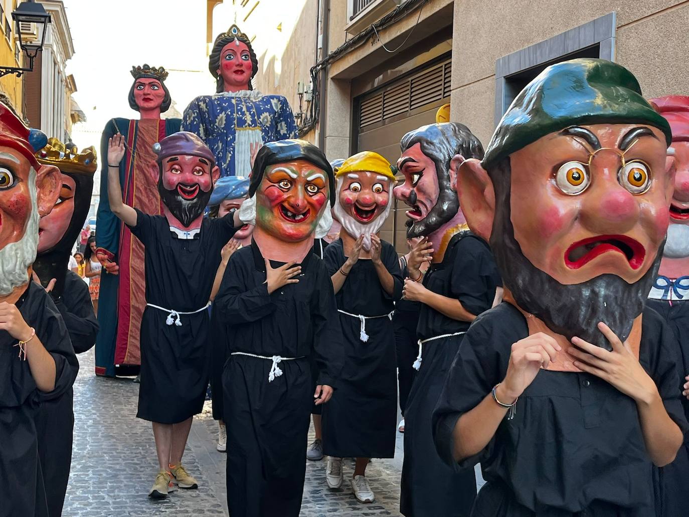 El pasacalles del Tío de la Pita, en imágenes