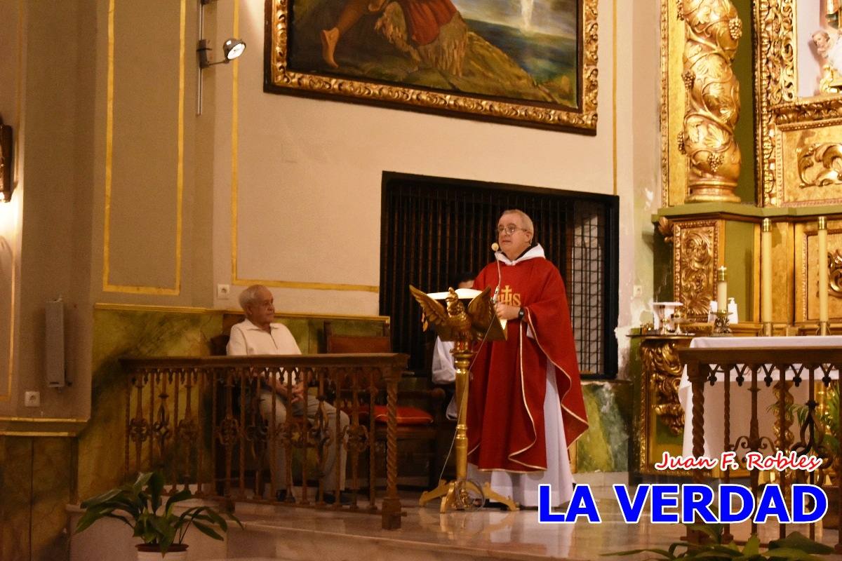 Una treintena de andariegos recorren el Camino de San Juan de la Cruz de Caravaca a Beas de Segura