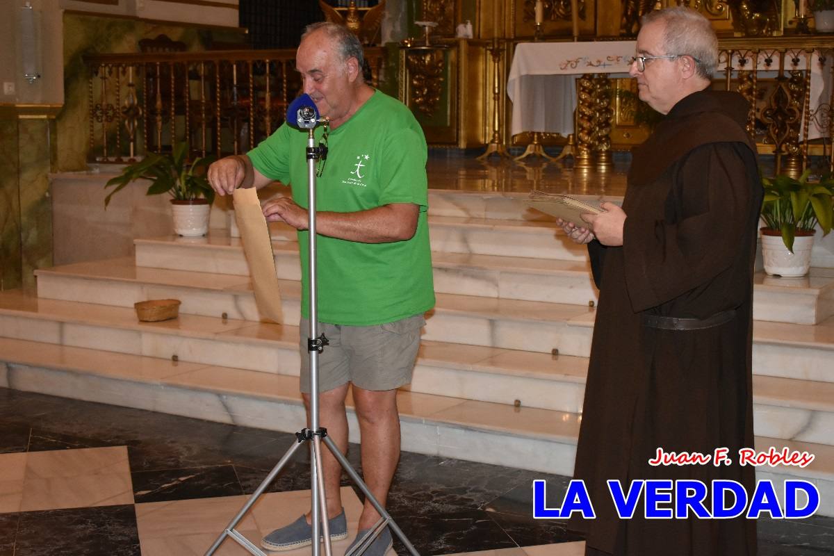 Una treintena de andariegos recorren el Camino de San Juan de la Cruz de Caravaca a Beas de Segura