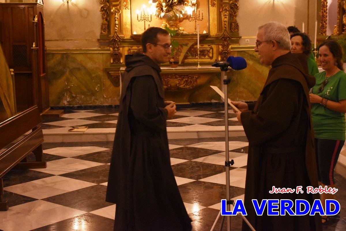 Una treintena de andariegos recorren el Camino de San Juan de la Cruz de Caravaca a Beas de Segura