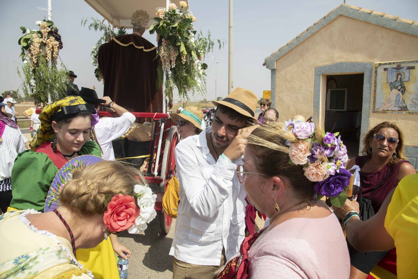 La romería de San Ginés de la Jara en Cartagena, en imágenes