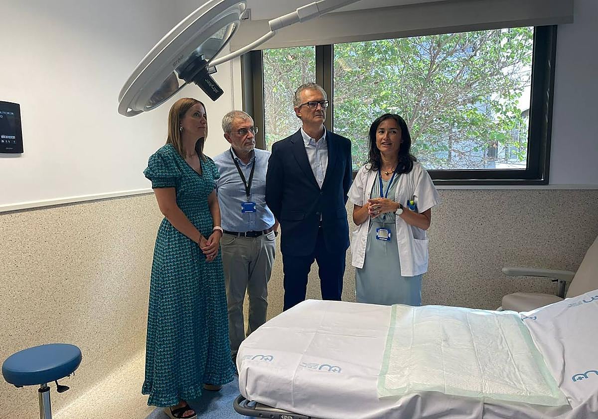 Isabel Ayala, Tomás Fernández, Pedreño y Juana García, ayer.