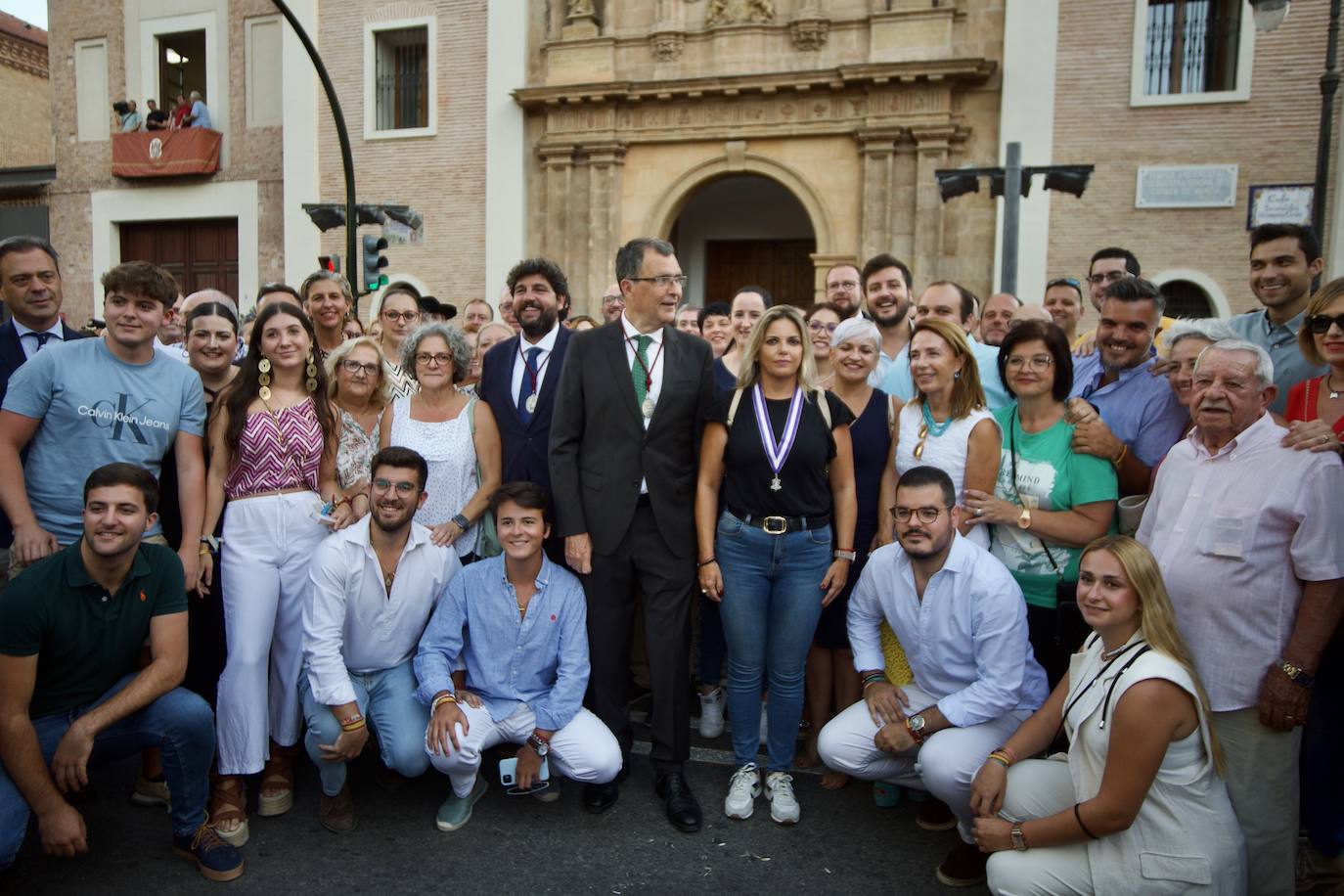 La bajada de la Fuensanta a Murcia, en imágenes