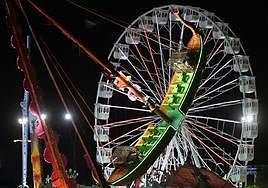 Inauguración de la feria de atracciones de Murcia, en imágenes