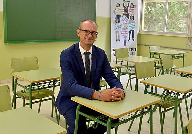 El consejero de Educación, Víctor Marín.