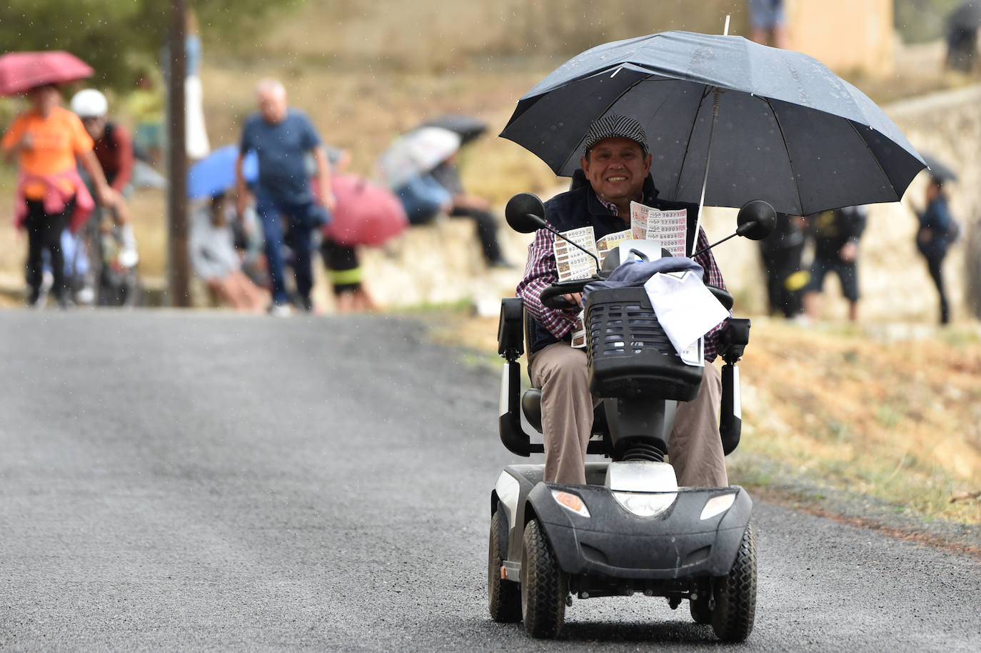 La llegada a Caravaca de la Vuelta, en imágenes