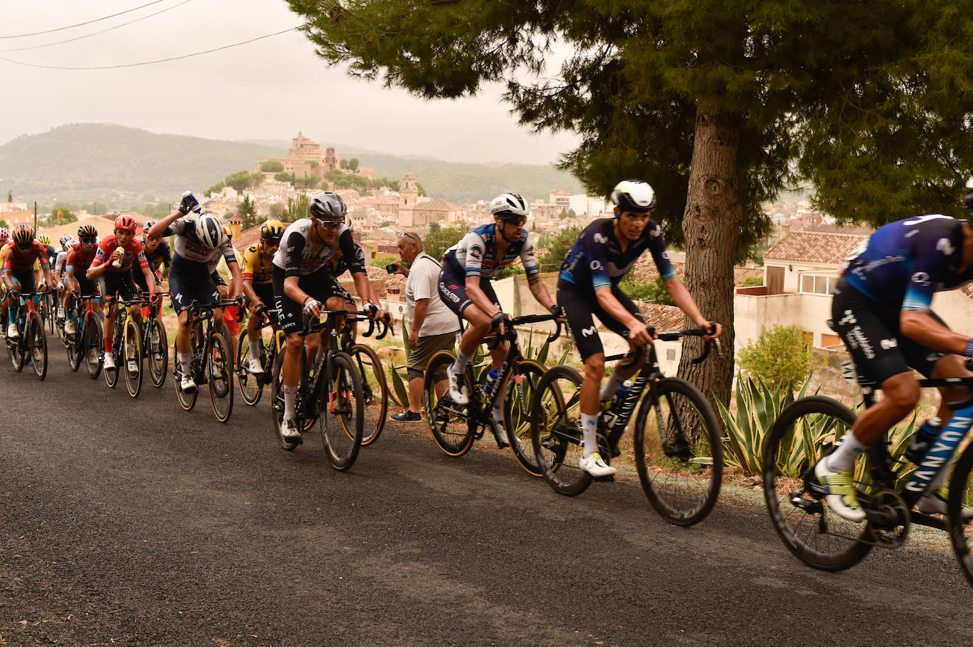 La llegada a Caravaca de la Vuelta, en imágenes