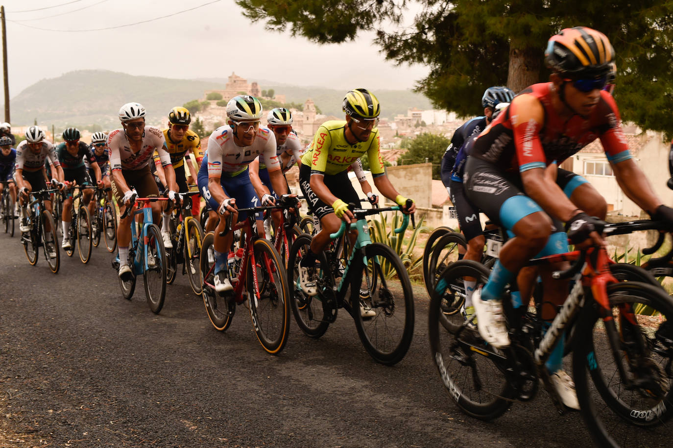 La llegada a Caravaca de la Vuelta, en imágenes