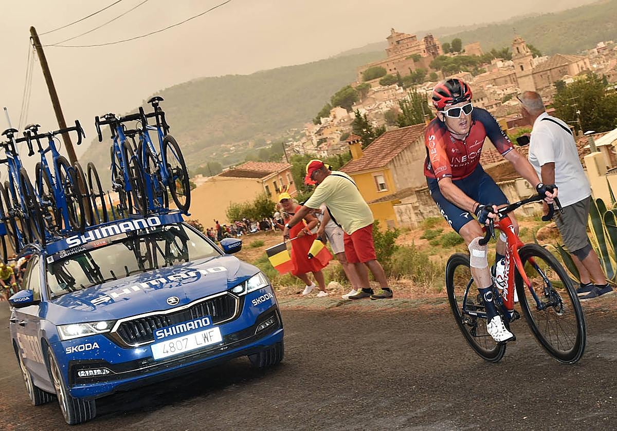 La llegada a Caravaca de la Vuelta, en imágenes