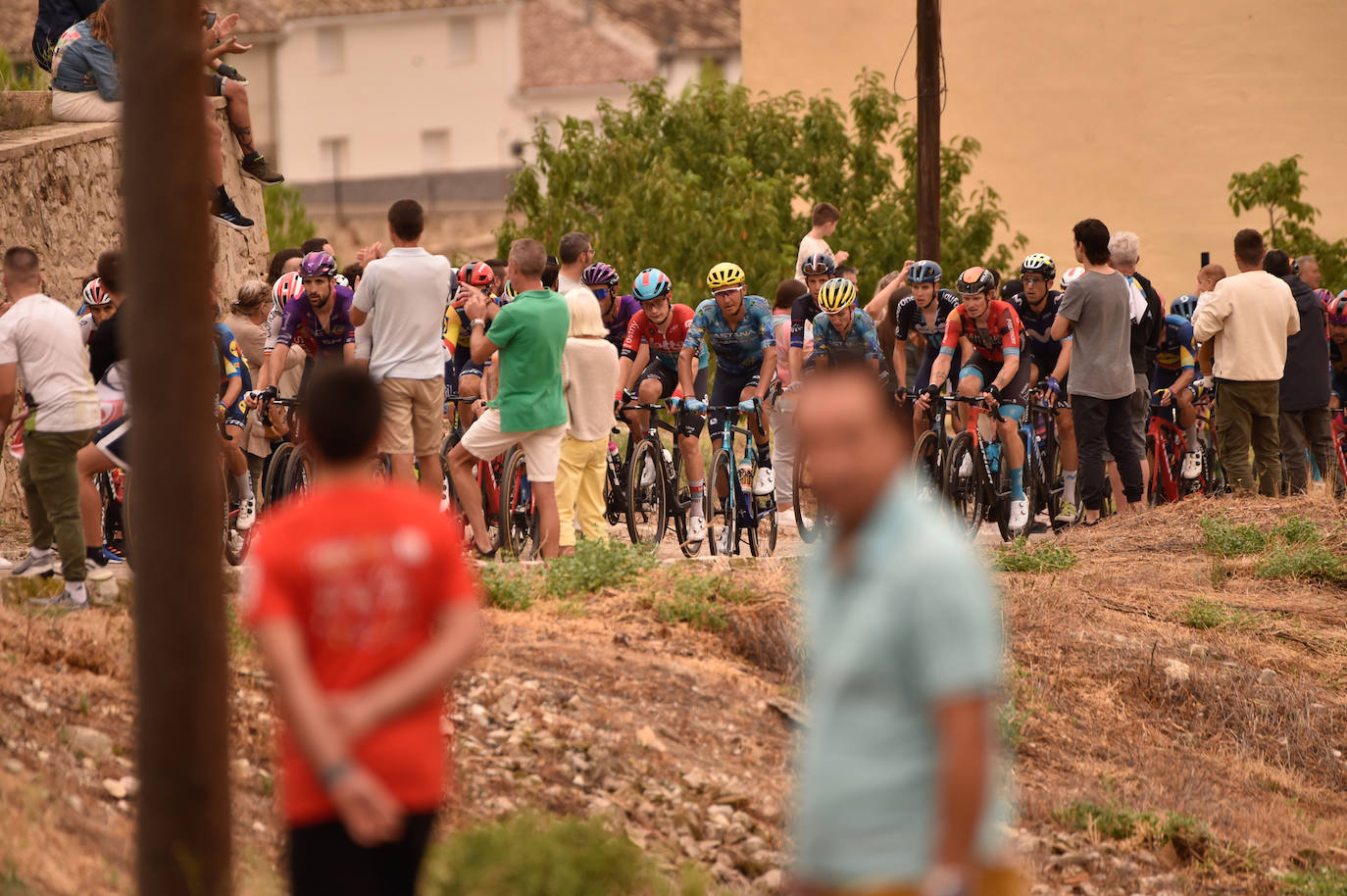 La llegada a Caravaca de la Vuelta, en imágenes