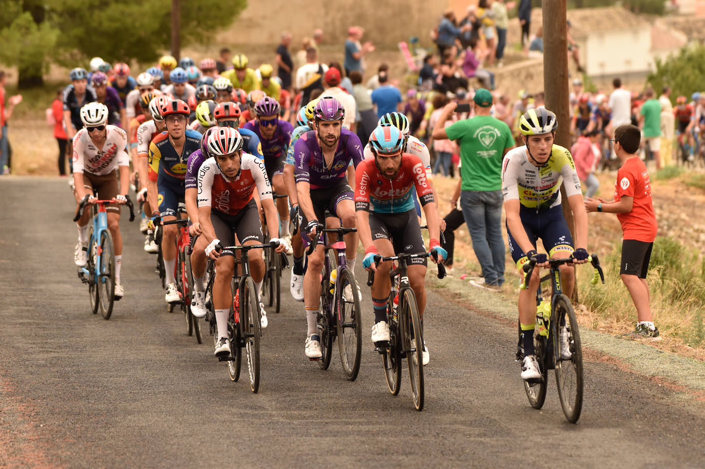 La llegada a Caravaca de la Vuelta, en imágenes