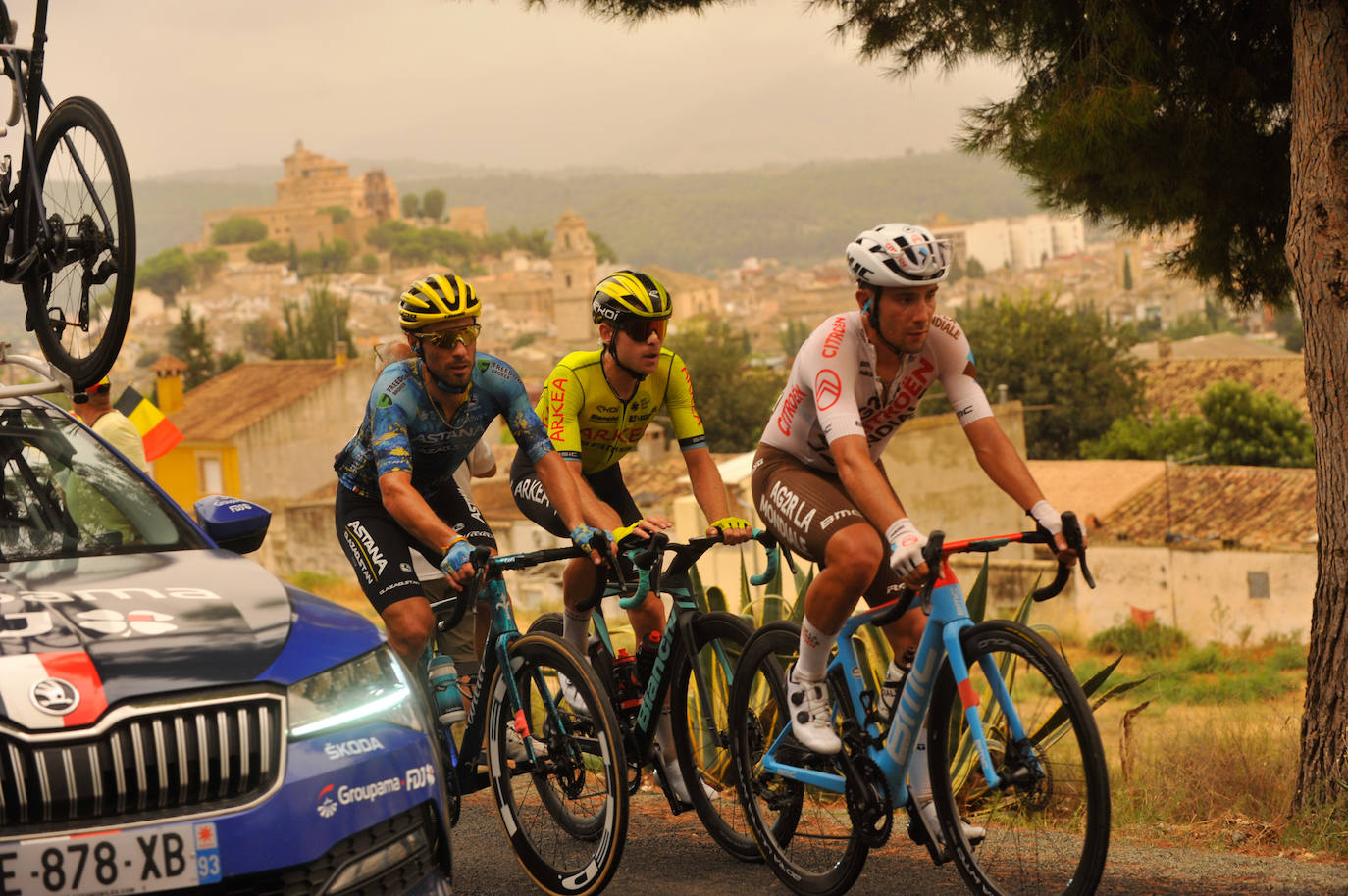 La llegada a Caravaca de la Vuelta, en imágenes