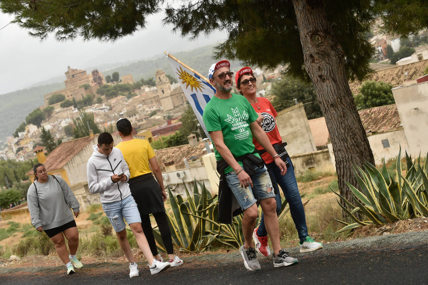 La llegada a Caravaca de la Vuelta, en imágenes