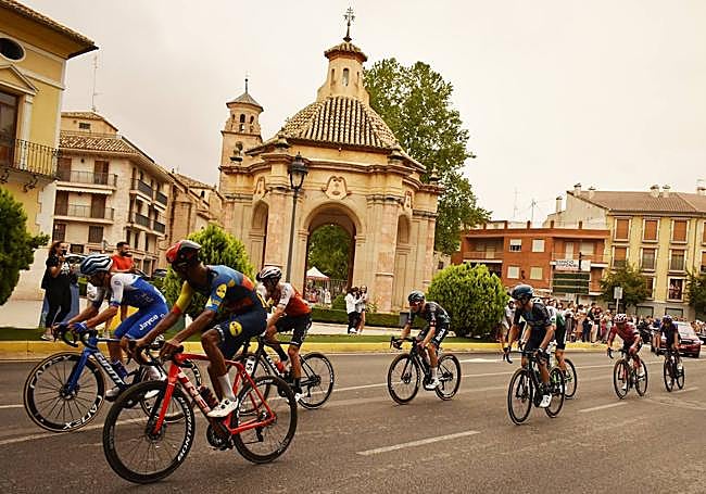 La llegada a Caravaca de la Vuelta, en imágenes.