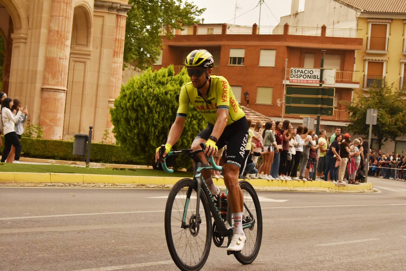 La llegada a Caravaca de la Vuelta, en imágenes