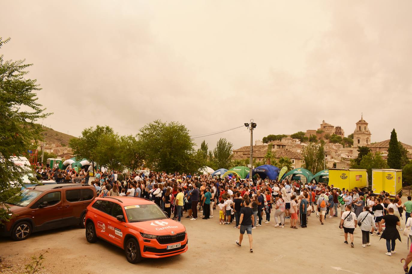 La llegada a Caravaca de la Vuelta, en imágenes