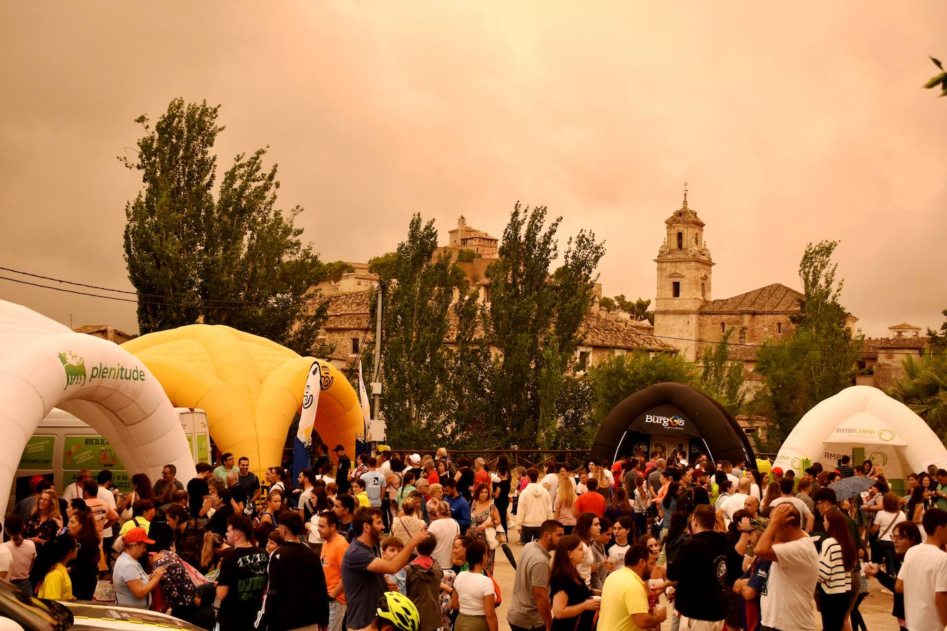 La llegada a Caravaca de la Vuelta, en imágenes