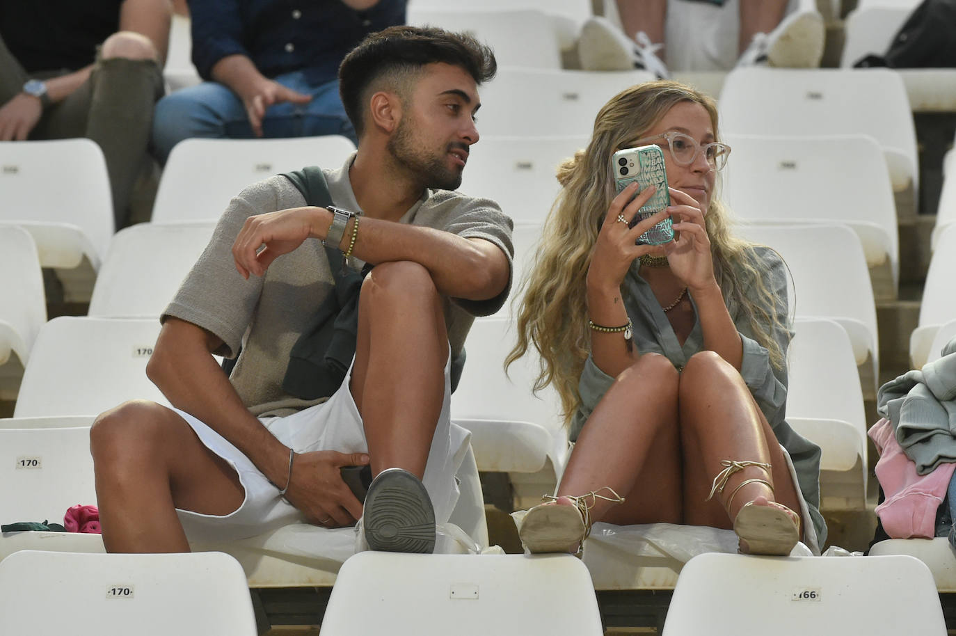 La derrota del Real Murcia frente al Córdoba, en imágenes