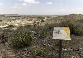 Vista general de Los Puertos de Santa Bárbara, donde Cemex quiere hacer catas.