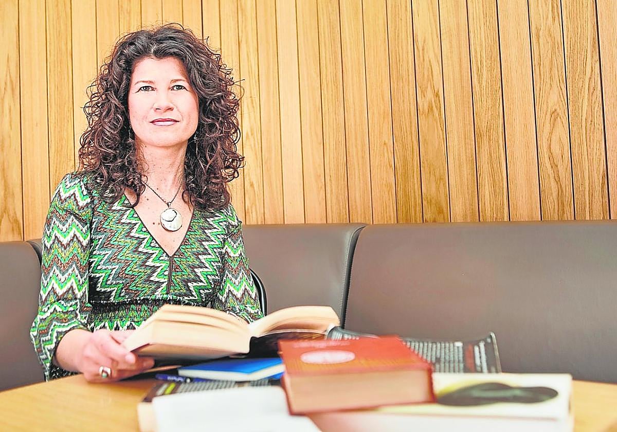 La escritora Milagros López.