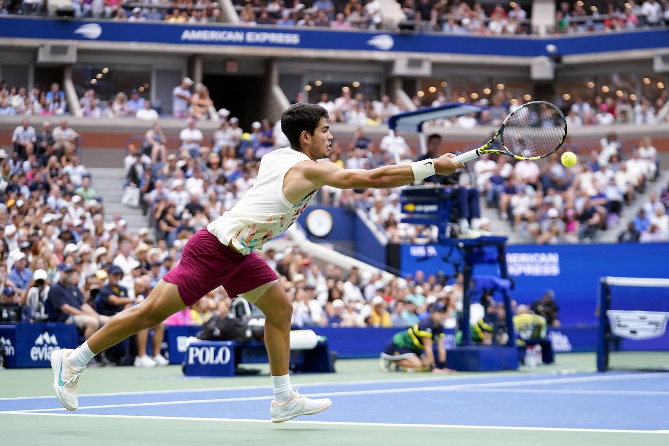 Alcaraz barre a Arnaldi y pasa a cuartos del US Open