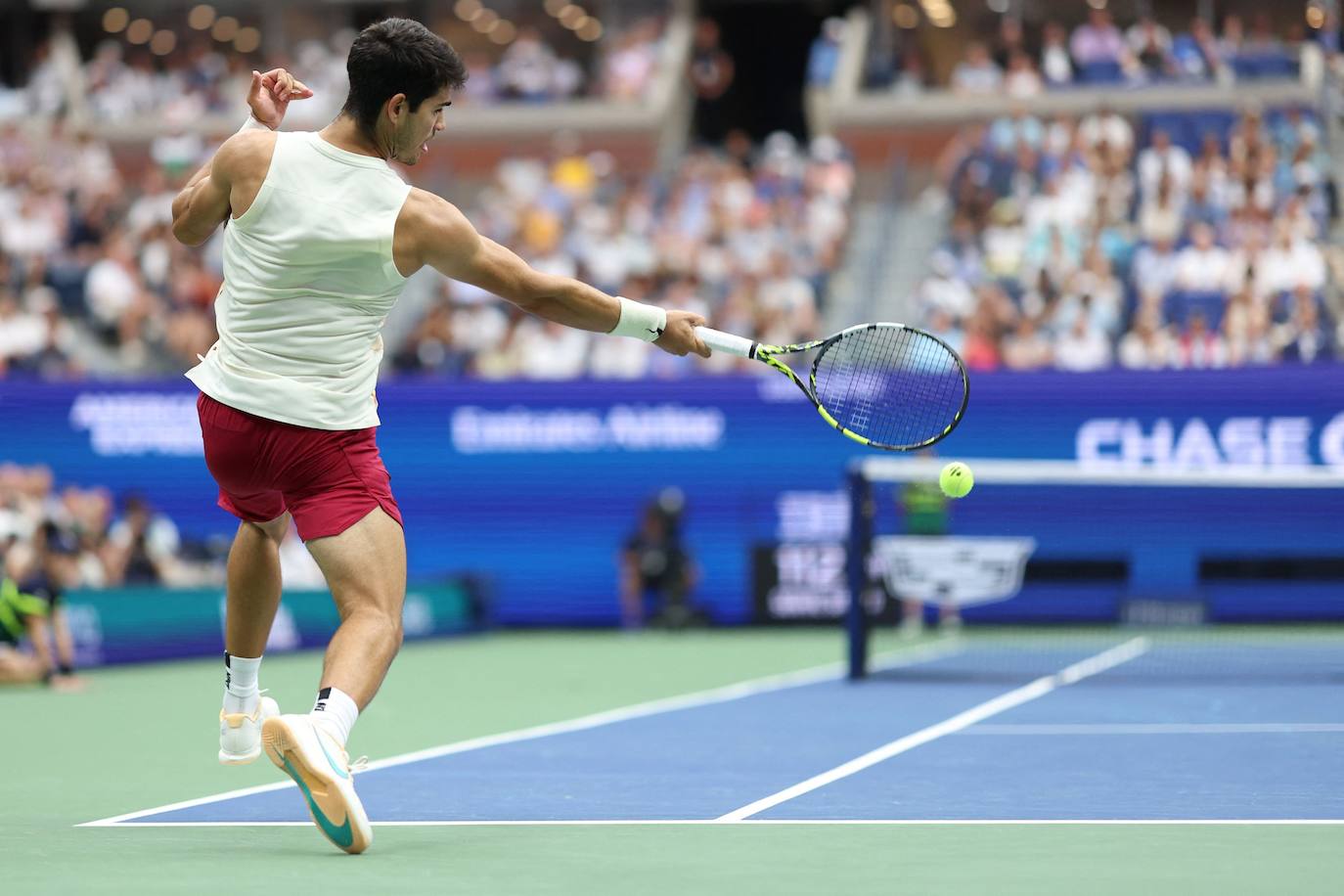 Alcaraz barre a Arnaldi y pasa a cuartos del US Open