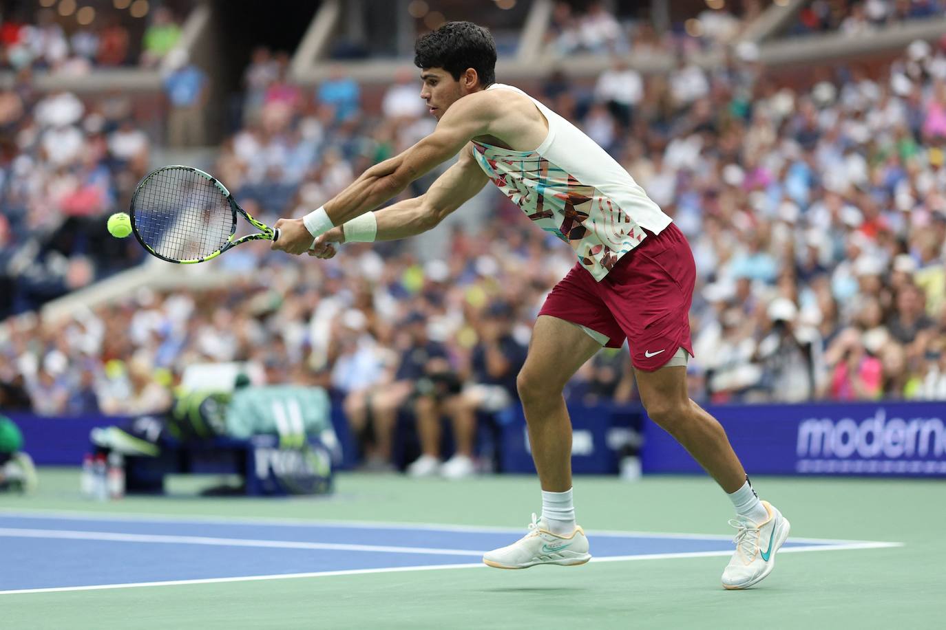 Alcaraz barre a Arnaldi y pasa a cuartos del US Open