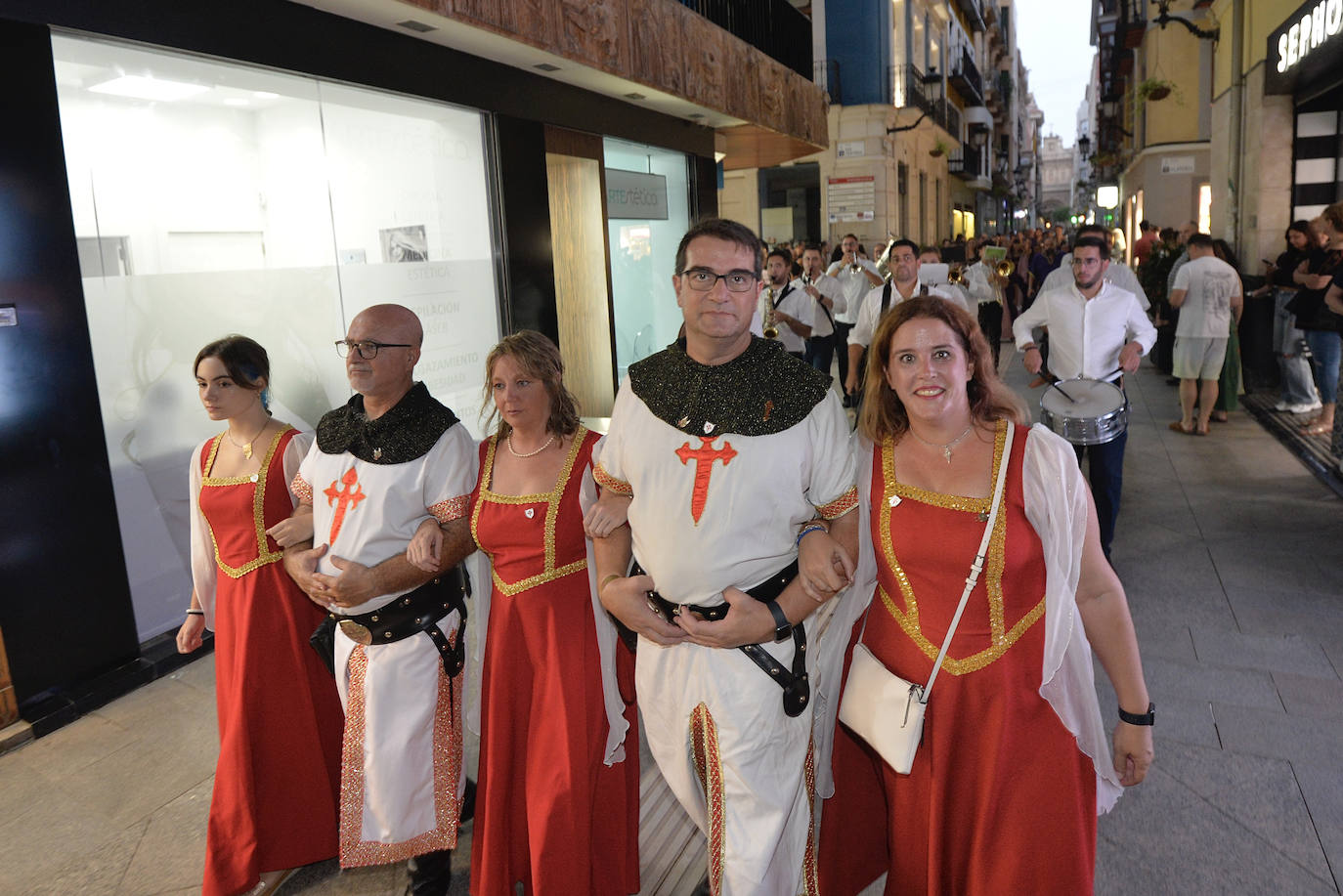 Las imágenes del pregón de Moros y Cristianos de Murcia