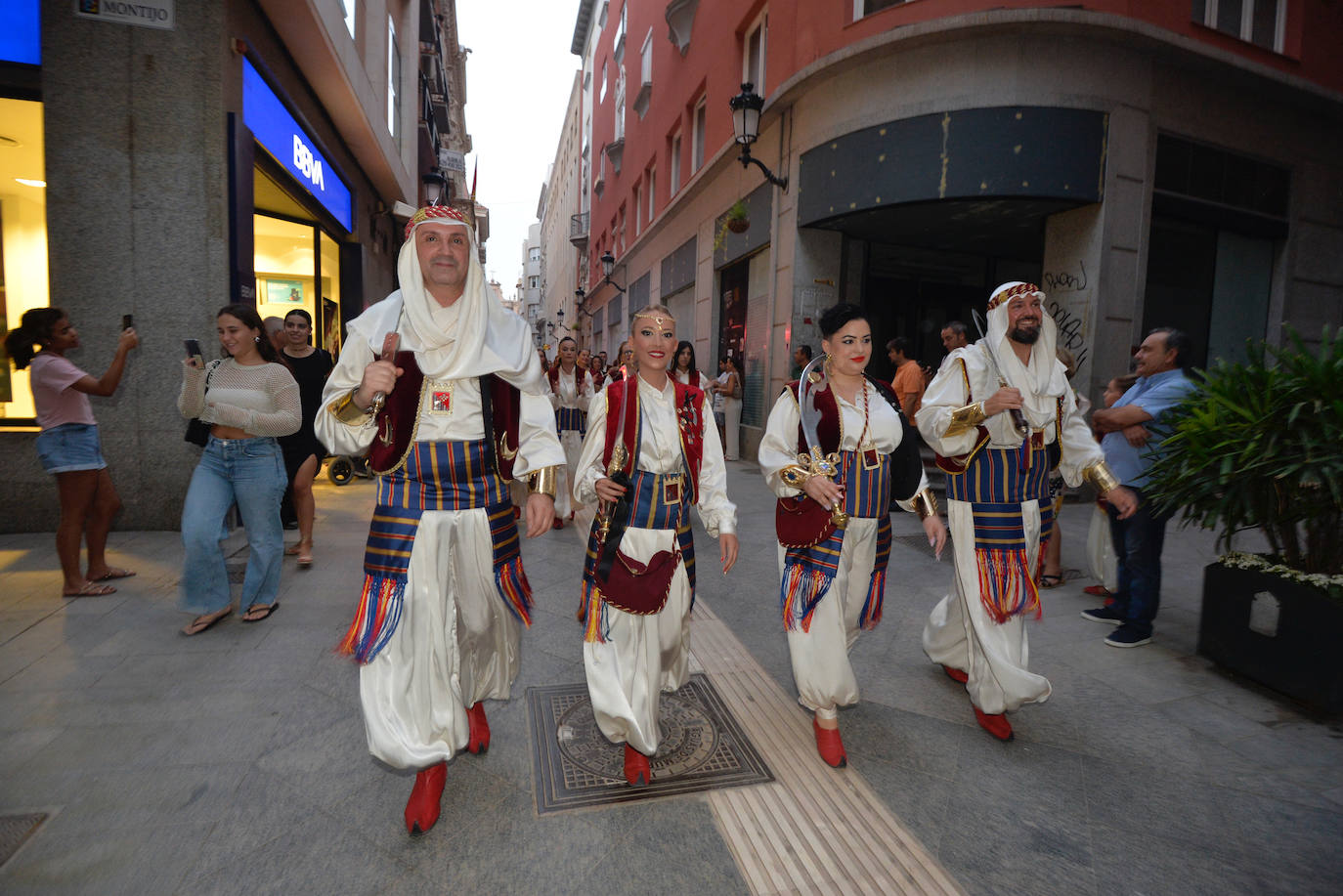 Las imágenes del pregón de Moros y Cristianos de Murcia