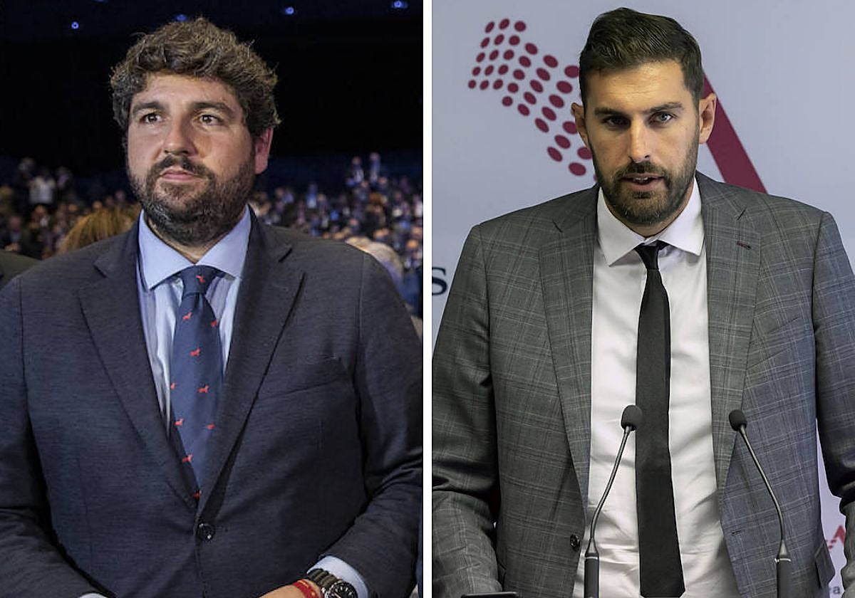 Fernando López Miras y José Ángel Antelo.