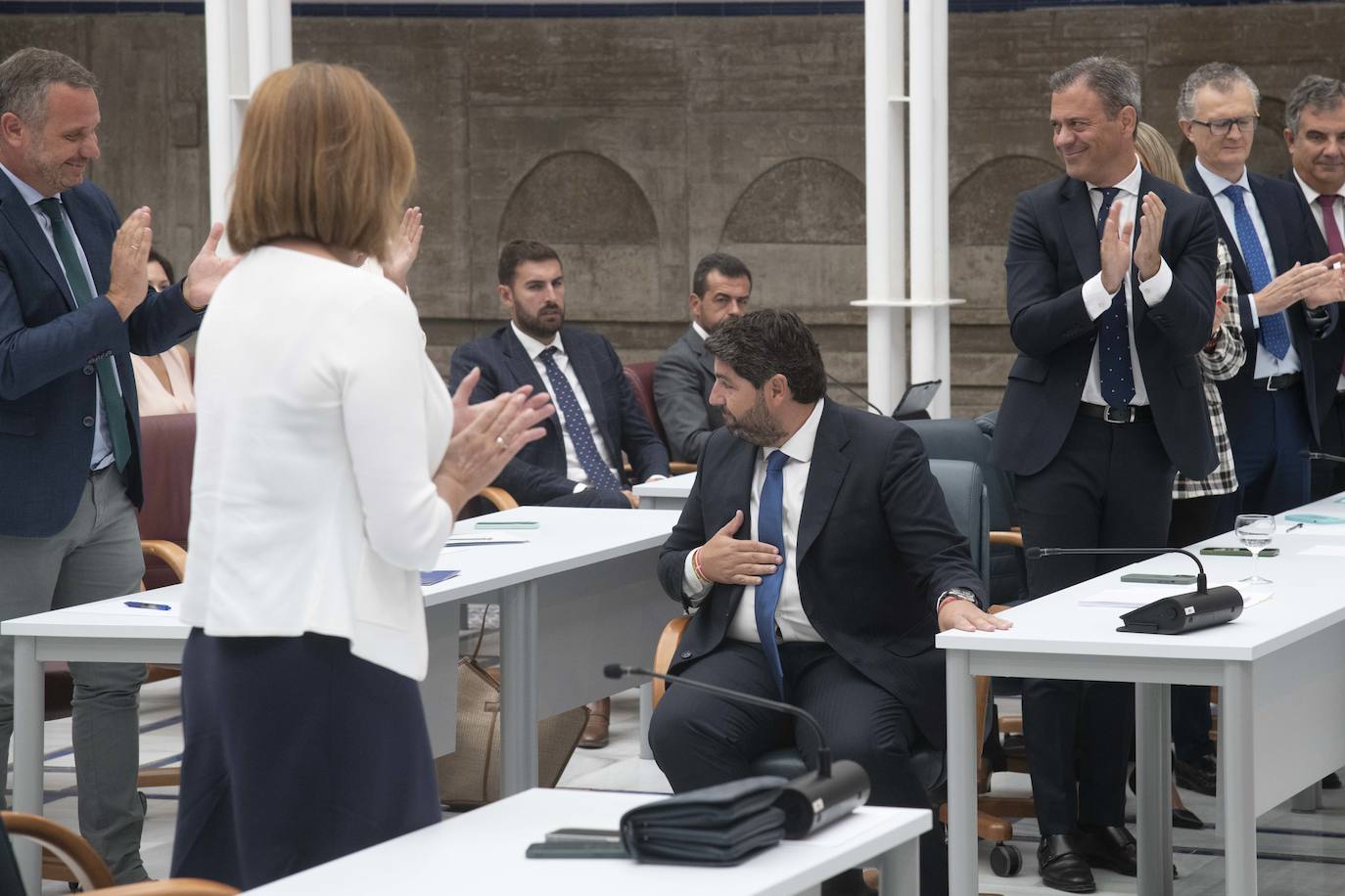 La primera sesión del debate de investidura, en imágenes