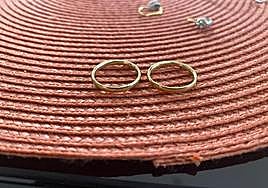 Anillos recuperados por la Policía Local de Orihuela.