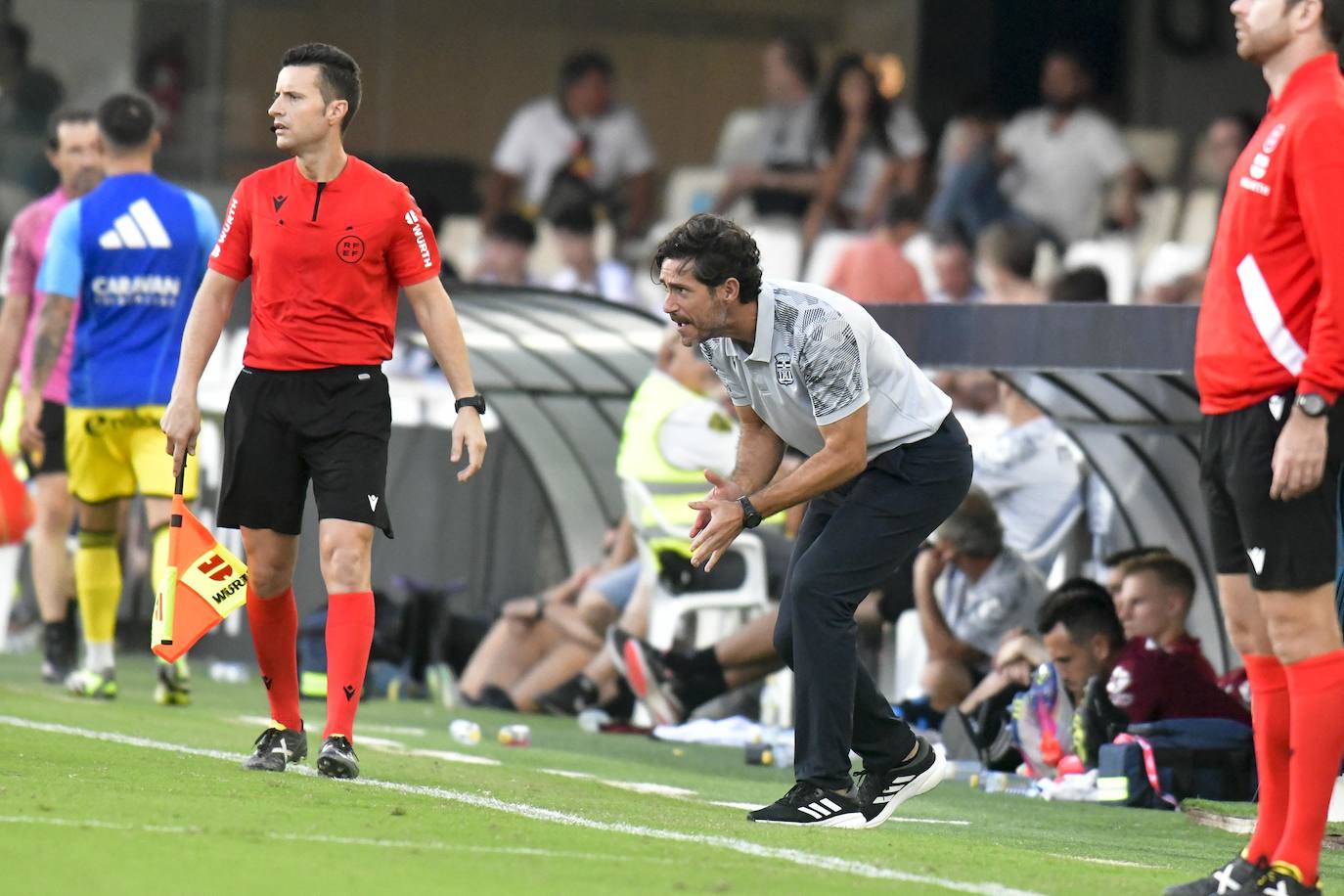 La derrota del Cartagena frente al Real Zaragoza, en imágenes